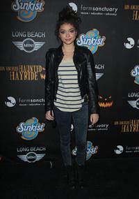 Sarah Hyland 4th annual Haunted Hayride LA 10/7/12 