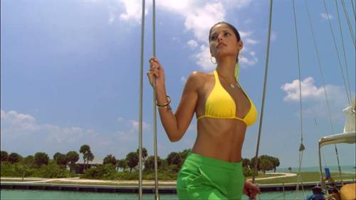 Carla Ossa in a bikini