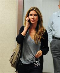 Audrina Patridge arrives into LAX Airport