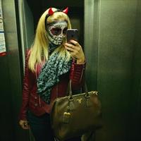 Katarina Pudar taking a selfie