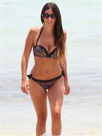 Claudia Romani in a bikini