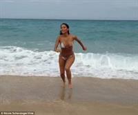 Nicole Scherzinger in a bikini