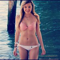 Ava Sambora in a bikini