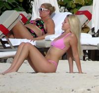 Ava Sambora in a bikini