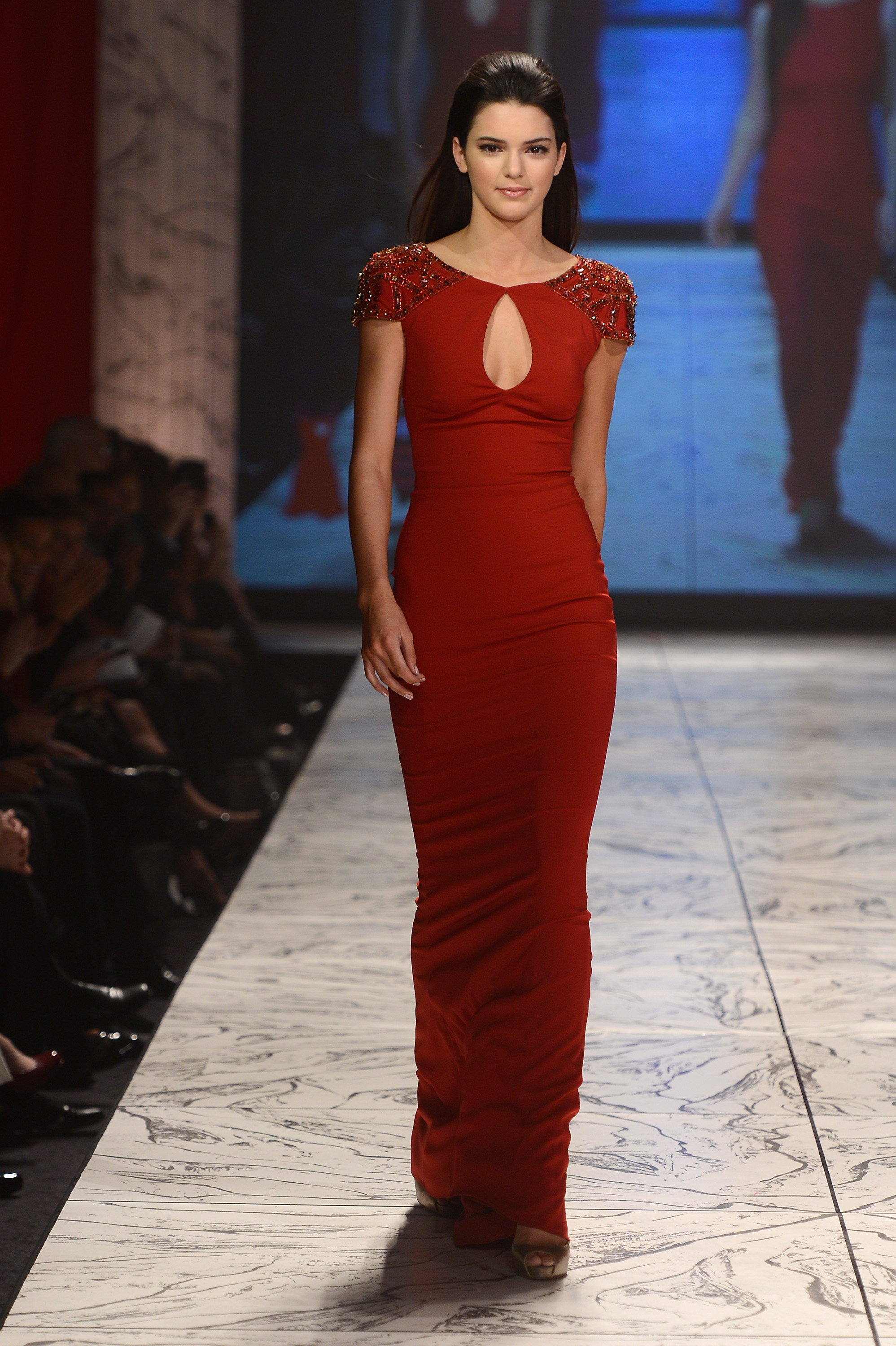 Kendall Jenner The Heart Truth 2013 fashion show in NYC 2/6/13 