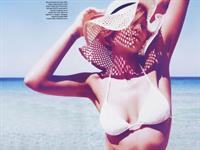 Lisa D'Amato in a bikini