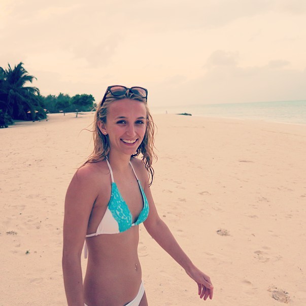 Tiffany Watson in a bikini