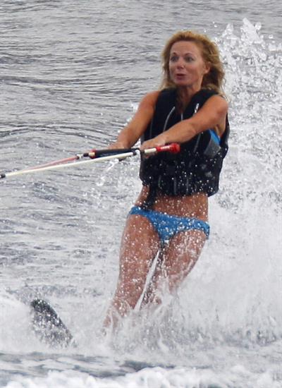 Geri Halliwell in a bikini