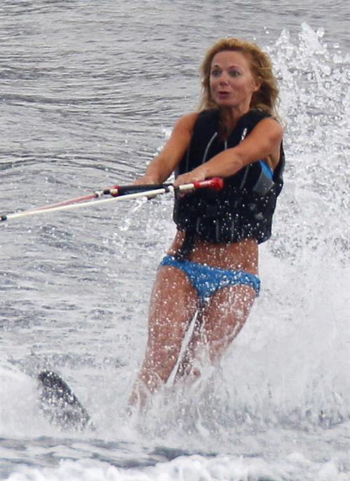 Geri Halliwell in a bikini