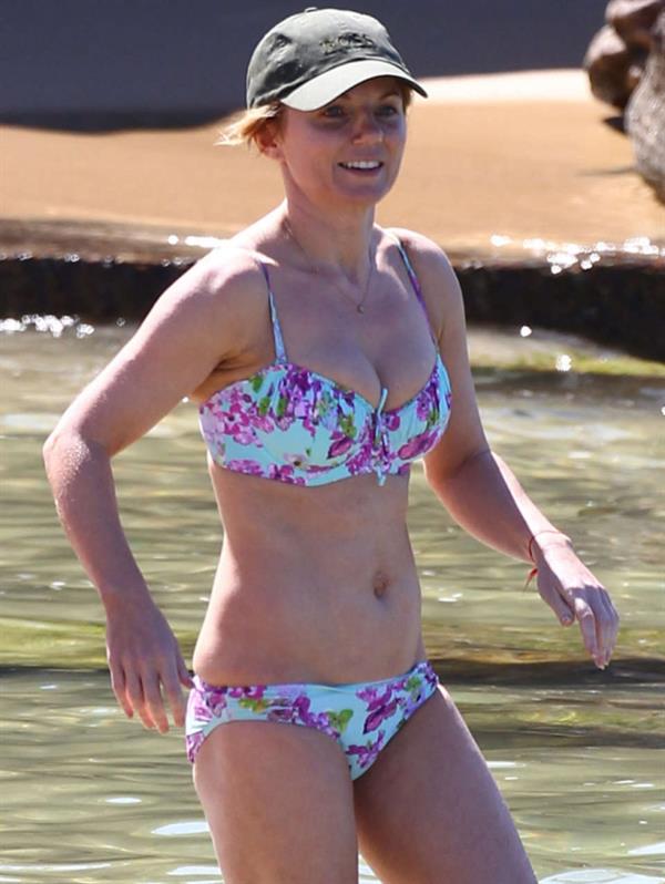 Geri Halliwell in a bikini