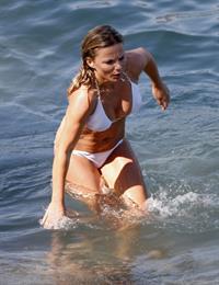 Geri Halliwell in a bikini