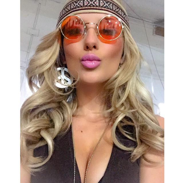 Audrey Allen taking a selfie