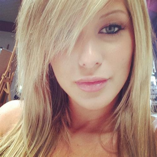 Audrey Allen taking a selfie