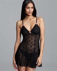 Alyssah Ali in lingerie