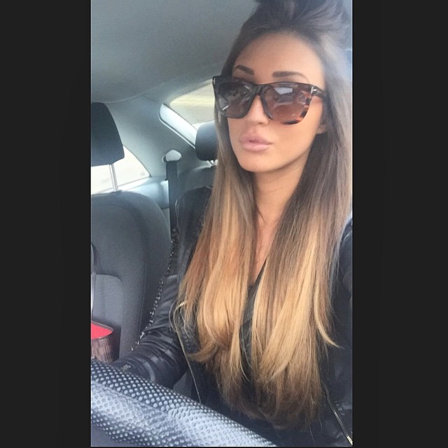 Megan McKenna taking a selfie