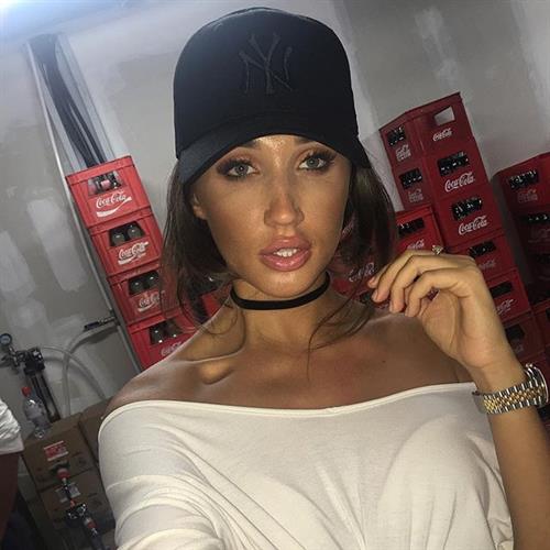 Megan McKenna taking a selfie