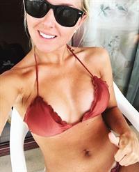 Anonymous in a bikini taking a selfie