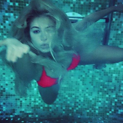 Andrea Ando in a bikini