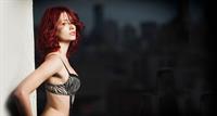 Susan Coffey in lingerie