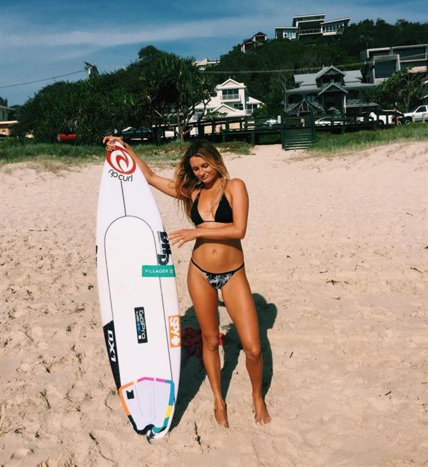 Alana Blanchard in a bikini