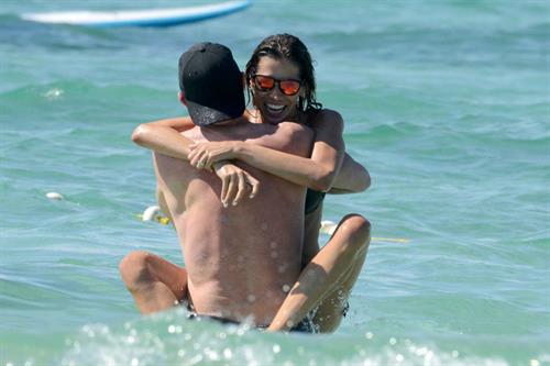 Aída Yéspica in lingerie