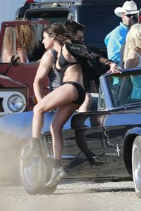 Lea Michele in a bikini