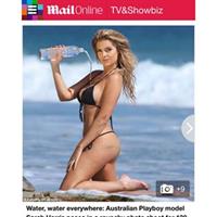 Sarah Louise Harris in a bikini