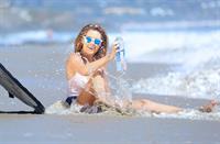 Sarah Louise Harris in a bikini