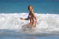 Sarah Louise Harris in a bikini