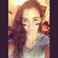 Aly Raisman taking a selfie