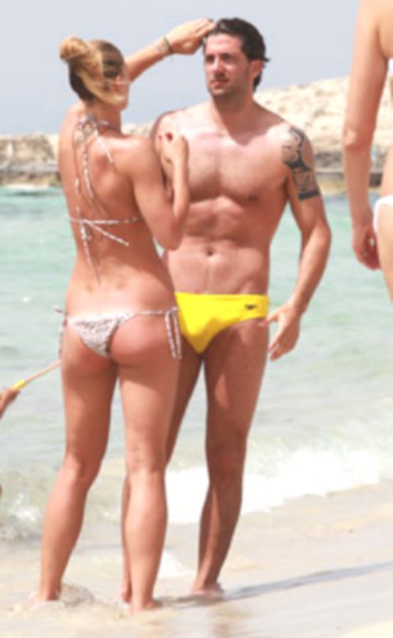 Francesca Piccinini in a bikini - ass