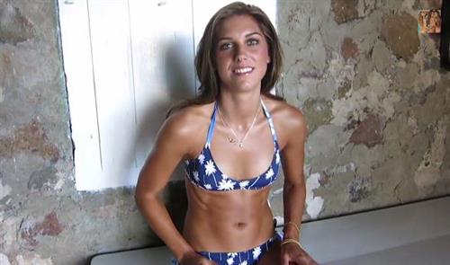 Alex Morgan in a bikini