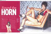 Sophie Horn in a bikini