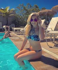 Amber Hill in a bikini