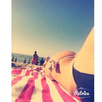 Carolina Neto in a bikini