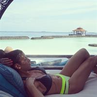 Ivana Španović in a bikini