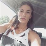 Ivana Španović taking a selfie