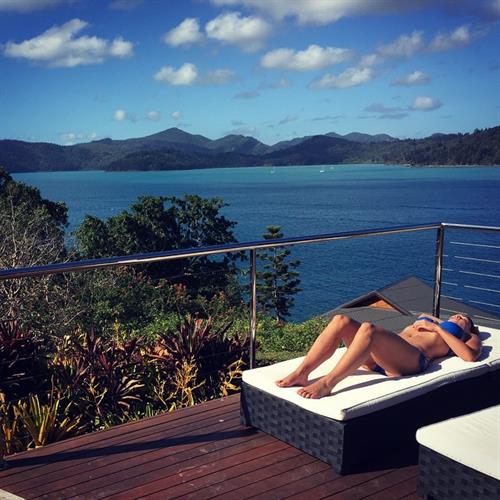 Michelle Jenneke in a bikini
