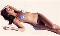 Chantal Kammermann in a bikini in lingerie