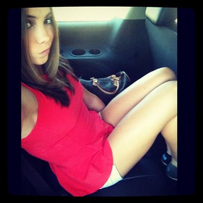 McKayla Maroney taking a selfie