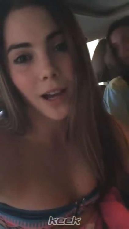 McKayla Maroney taking a selfie