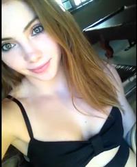 McKayla Maroney taking a selfie