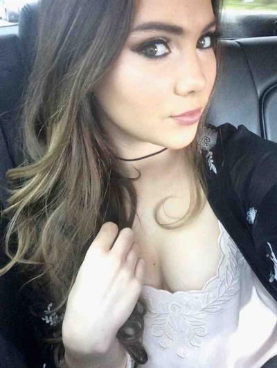 McKayla Maroney taking a selfie