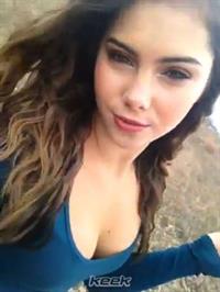 McKayla Maroney taking a selfie
