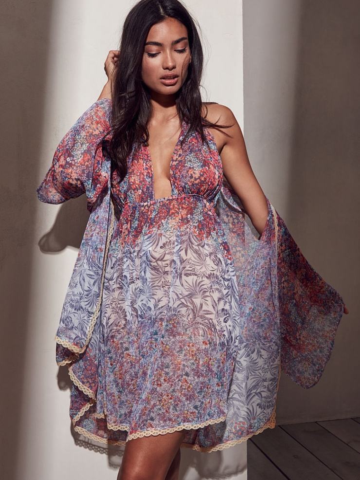 Kelly Gale in lingerie