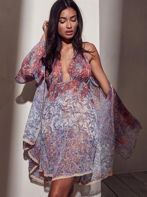 Kelly Gale in lingerie