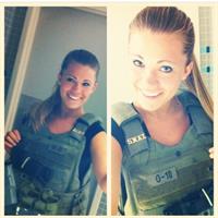 Kayla Garvey taking a selfie