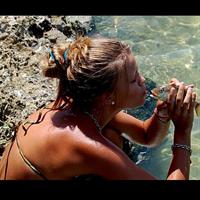 Kayla Garvey in a bikini