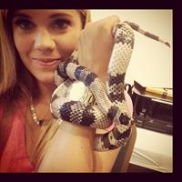 Kayla Garvey taking a selfie