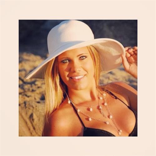 Kayla Garvey in a bikini